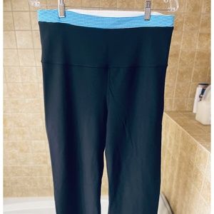 Lululemon Gently Used Blue Trim Pant